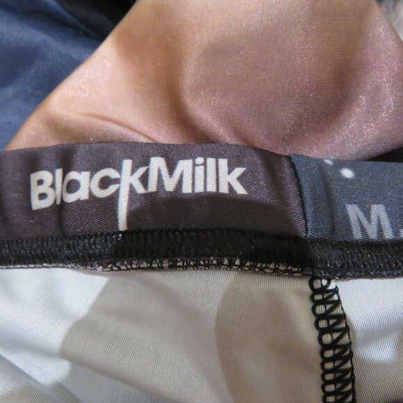 BLACKMILK Mountains Of Mars 2.0 Leggings Alt Punk Goth Stretch Shine - Size M - Picture 14 of 15